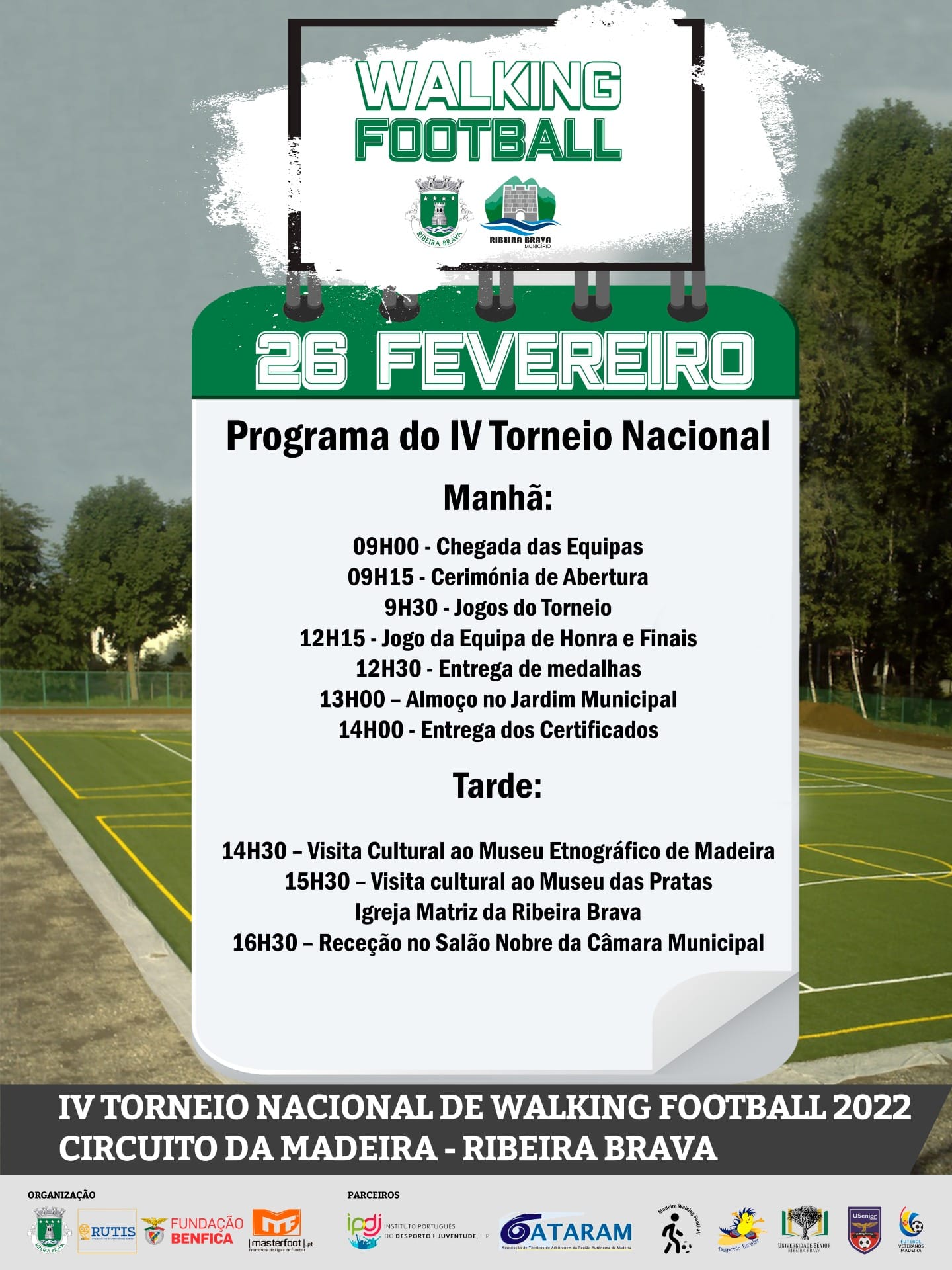 Torneio de Walking Football na Madeira