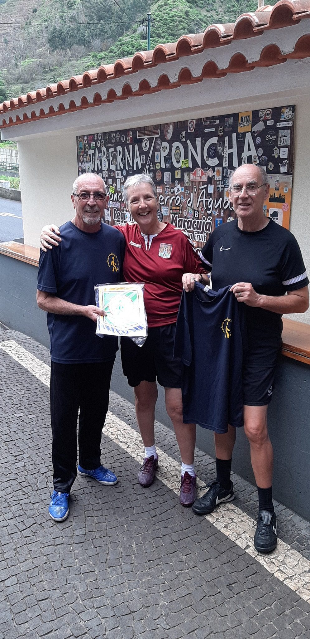 Fiona (Fe) & Graham Gardner from Northampton Town Walking Football
Madeira Walking Football MWF